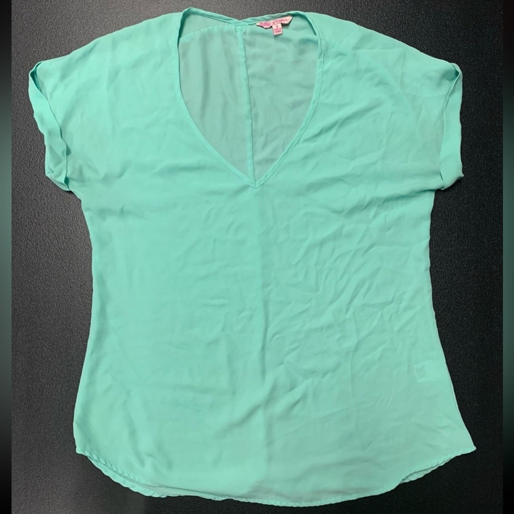 Candies V-Neck Top  Size Small